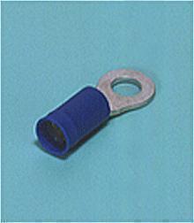 Loose Pieces Terminals /  Ring tongue terminal (R-type, Vinyl-insulated with copper sleeve) (straight)