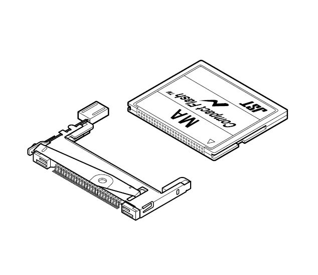 Board to Board /  CF Card connector MA type (Adapter) - Schema