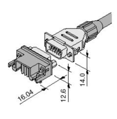 Wire to Board /  Dsub/JK - Schema