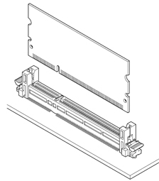  DM-144P connector JEDEC-MO-274 - Schema