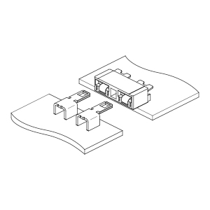 Board to Board /  LEKU connector - Schema
