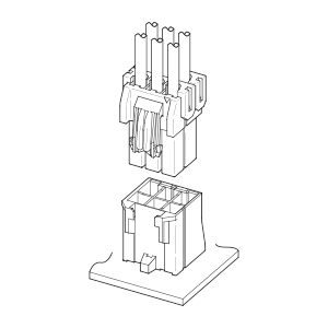 Wire to Board /  PW connector (Type B, Wire-to-Board) - Schema