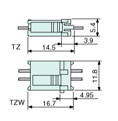 Wire to wire /  TZ/TZW - Schema