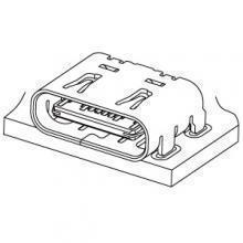 Wire to Board /  UBC connector (USB 2.0 Type C) - Schema