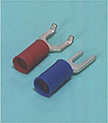 Loose Pieces Terminals /  Spade tongue terminal (A-type/B-type, Vinyl-insulated with copper sleeve) (straight)