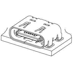 Wire to Board /  UBC Connector (USB 2.0 Type C) - Schema