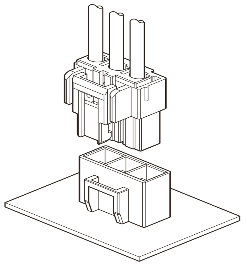 Wire to Board /  VL HIGH CURRENT TYPE (WTB) - Schema